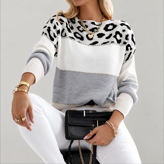 Sylvia | Damestrui met Luipaardprint