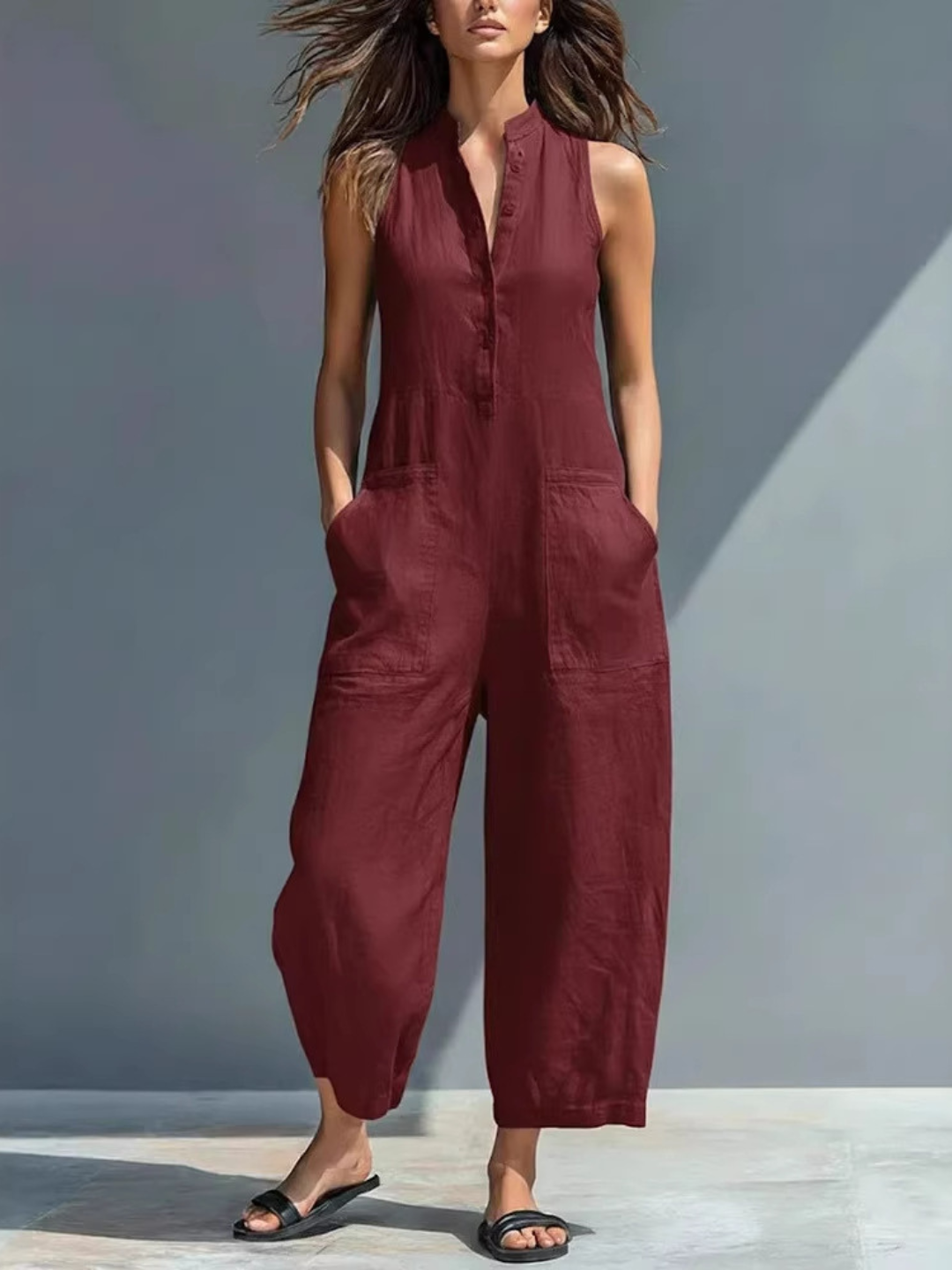 Lucinda™ | Elegant Sleeveless Jumpsuit