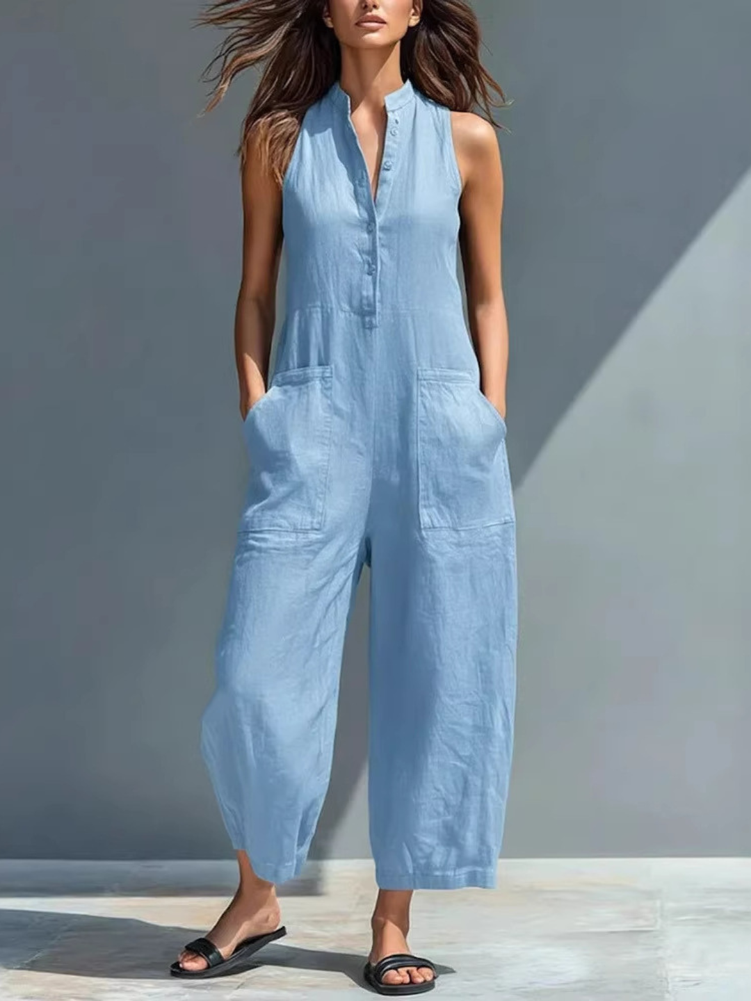 Lucinda™ | Elegant Sleeveless Jumpsuit