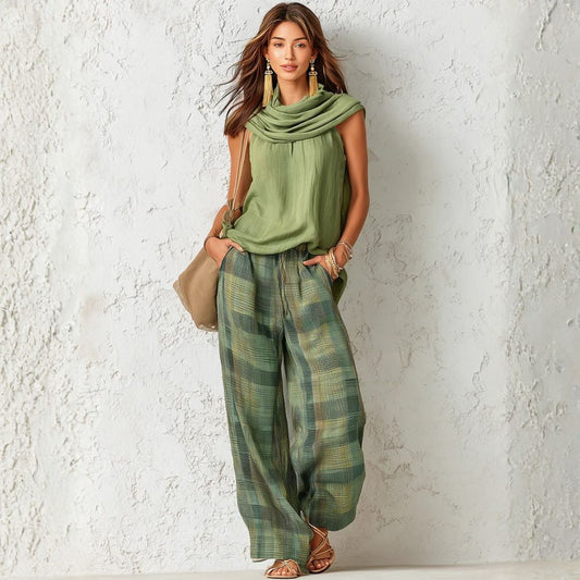 Livia | Comfortabele Groene Set