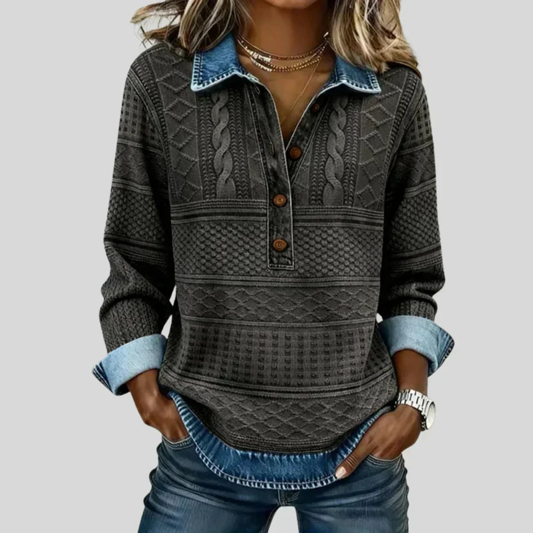 Azalea™ | Vintage Cable Knit Sweater