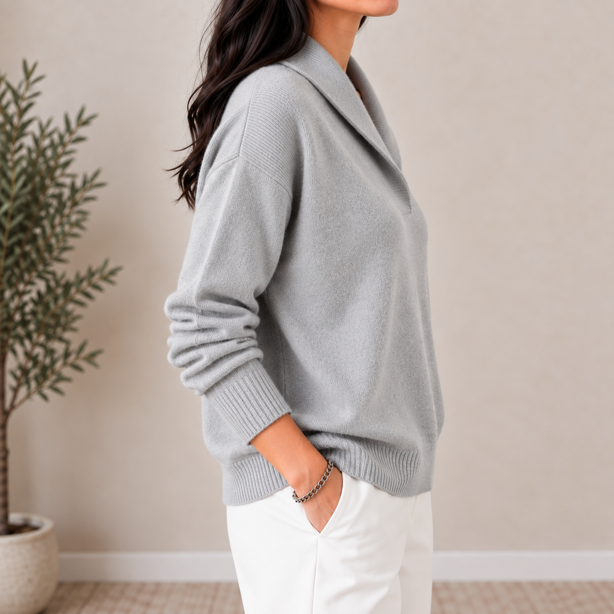 Jade | Zachte Casual Trui