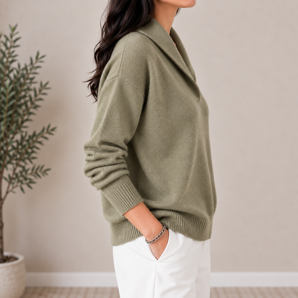 Jade | Zachte Casual Trui