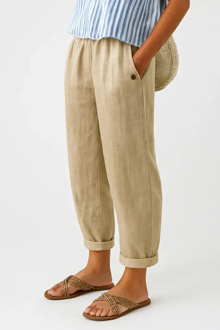Reyna™ | Polished Comfort Trousers