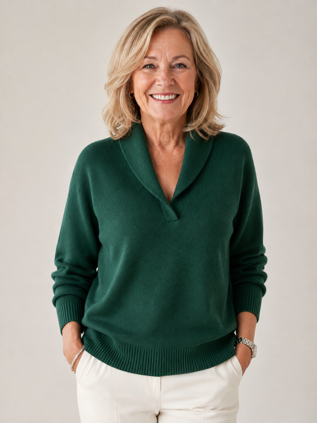 Marlene - Shawl Collar Sweater