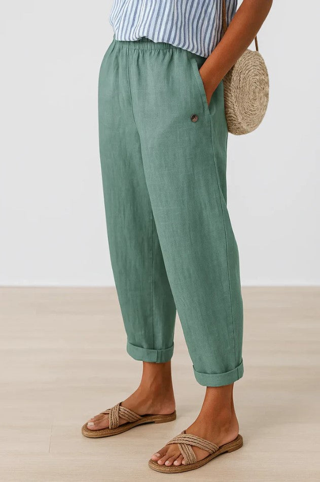 Reyna™ | Polished Comfort Trousers