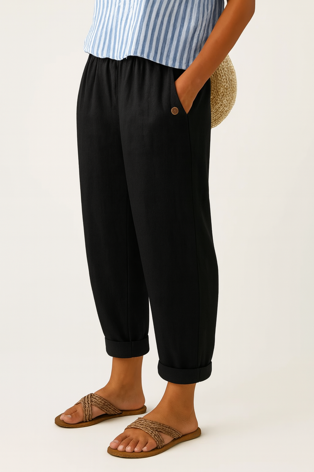 Reyna™ | Polished Comfort Trousers