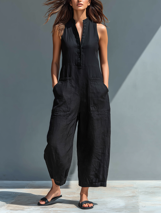 Lucinda™ | Elegant Sleeveless Jumpsuit